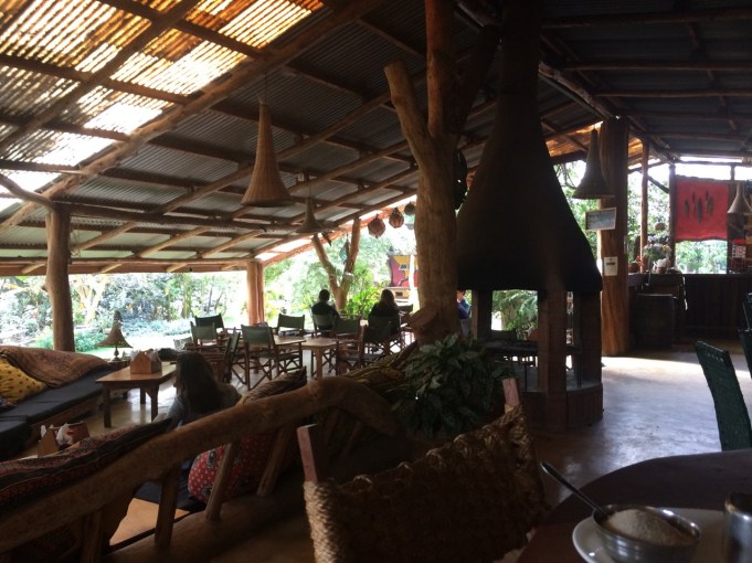 The restaurant at Camp Carnelly.