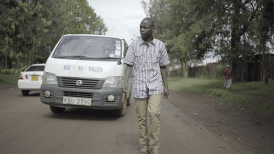 Michael going to the clinic.